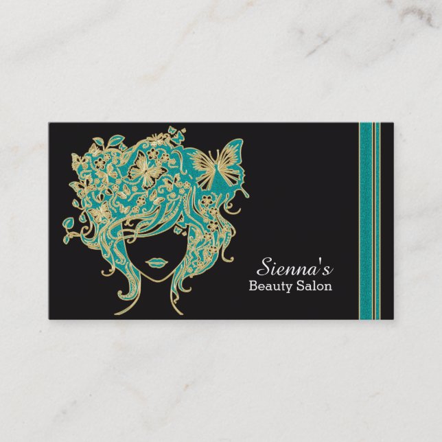 Hair stylist appointment card (Front)