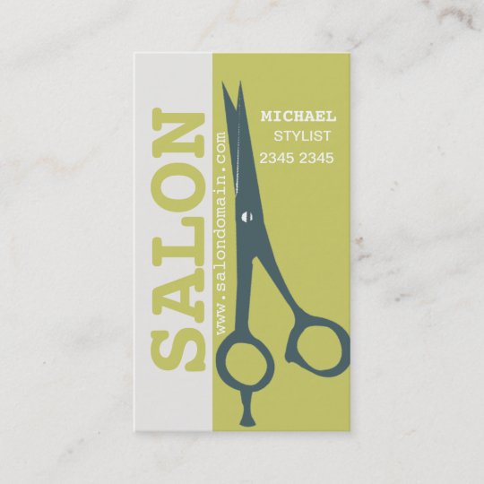 Hair Stylist Appointment Re Booking Salon Scissors Zazzle Com