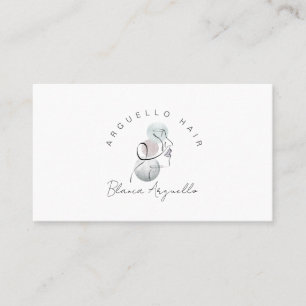 Hair Stylist Appointment Reminder & Business Card