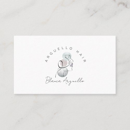 Hair Stylist Appointment Reminder  Business Card