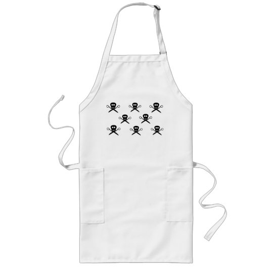 Hair Stylist Apron Skull With Shears Zazzle Com