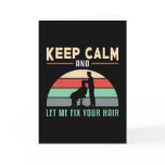 Hair Stylist Barber Hairdresser Keep Calm Gift Card Hair Stylist Barber Hairdresser Keep Calm Gift Card