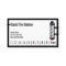 Hair Stylist Barber Simple Border Loyalty Punch