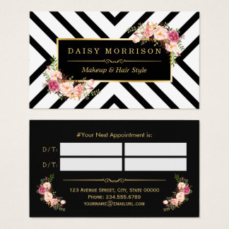 beauty salon business cards