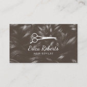 Hair Stylist Beauty Salon Professional Appointment Card (Front)