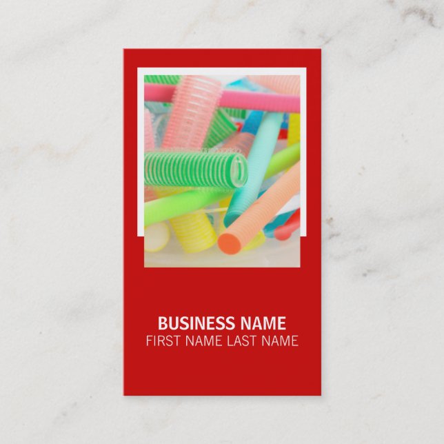 Hair Stylist Business Card (Front)