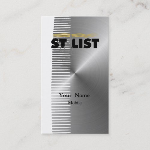 Hair Stylist Business Card Template