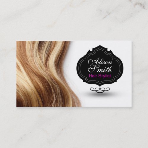 Hair Stylist Business Card