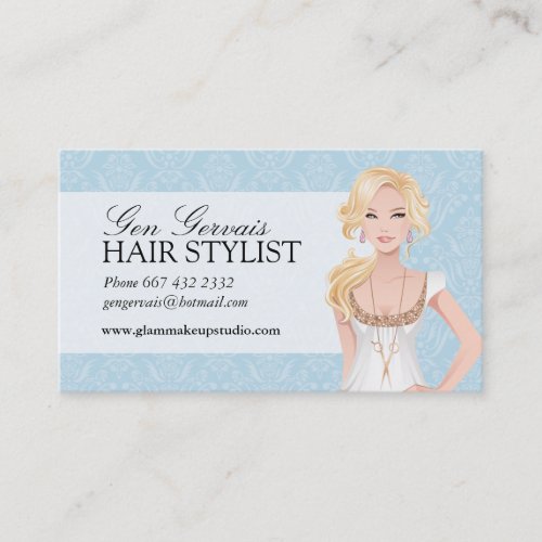 Hair Stylist Business Card