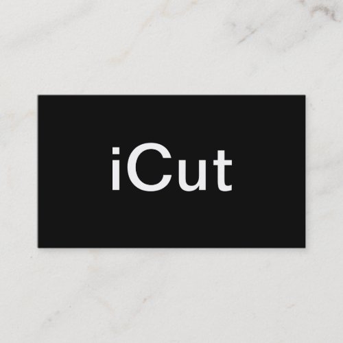 Hair Stylist Business Card