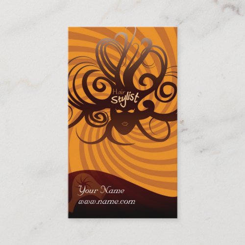 hair stylist business cards