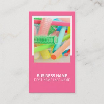 Hair Stylist Business Card by lifethroughalens at Zazzle