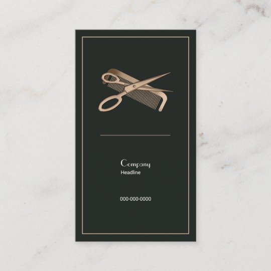 Hair Stylist Business Card Zazzle Com
