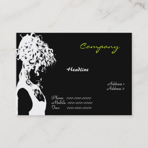 Hair Stylist Business Card