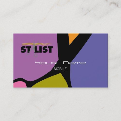 Hair Stylist Business Card