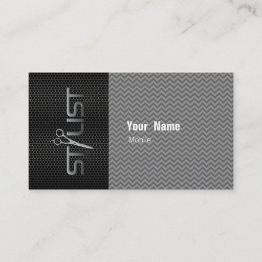 Customizable Hair Stylist Business Card Templates