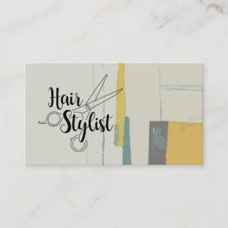 Hair Stylist Business Card