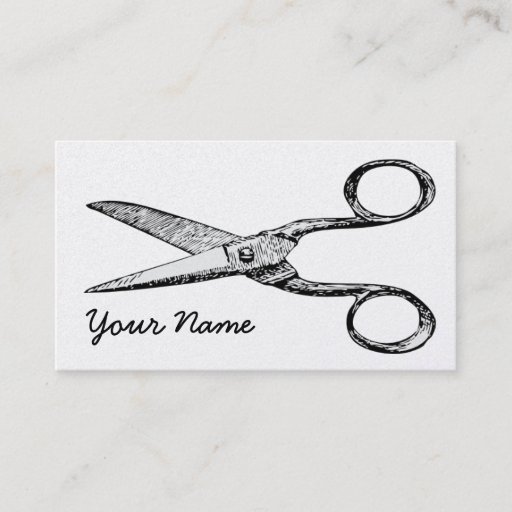 Customizable Hair Stylist Business Card