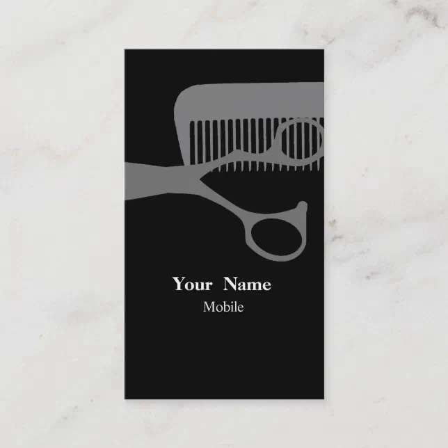 Hair Stylist Business Card Zazzle