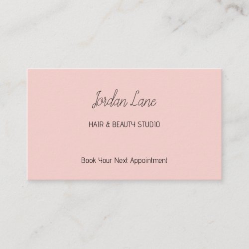 Hair Stylist Business Card - Modern QR Code