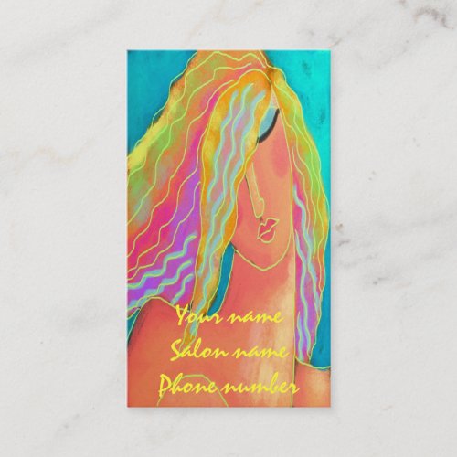 Hair Stylist Business Cards
