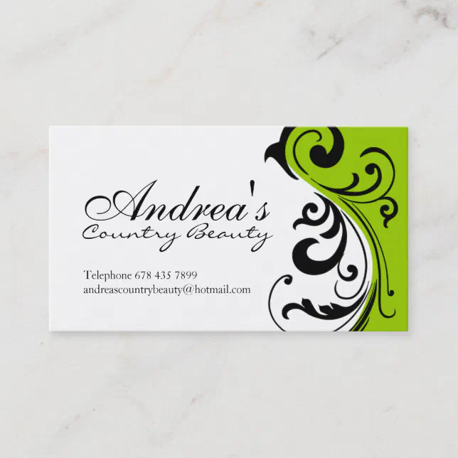 Hair Stylist Business Cards Zazzle