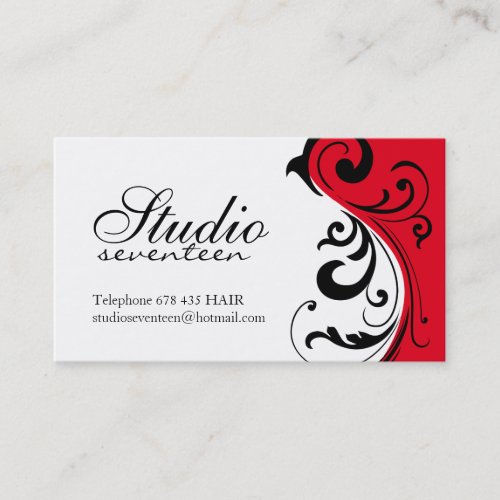 Hair Stylist Business Cards