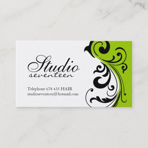 Hair Stylist Business Cards