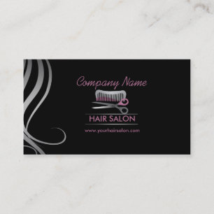 Hair stylist business cards