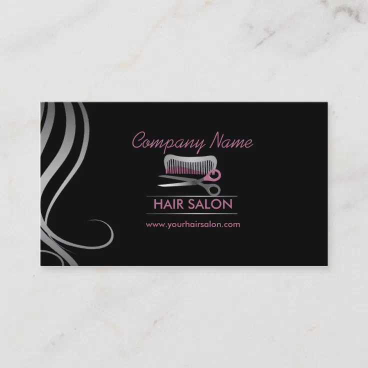 Hair stylist business cards Zazzle