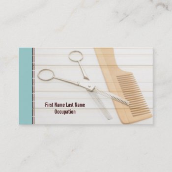 Hair Stylist Business Cards by lifethroughalens at Zazzle