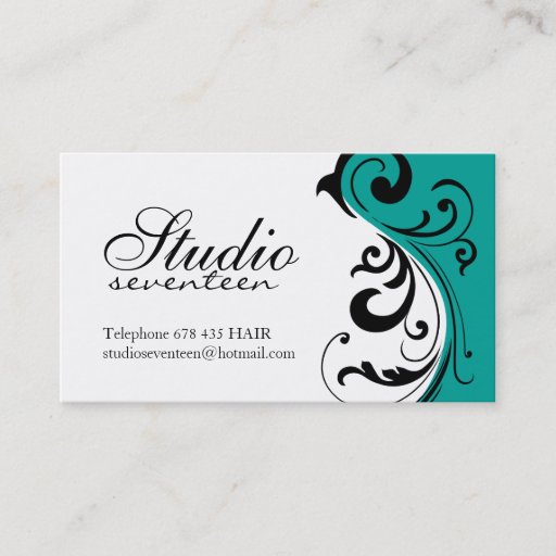 Customizable Hair Stylist Business Cards