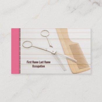 Hair Stylist Business Cards by lifethroughalens at Zazzle
