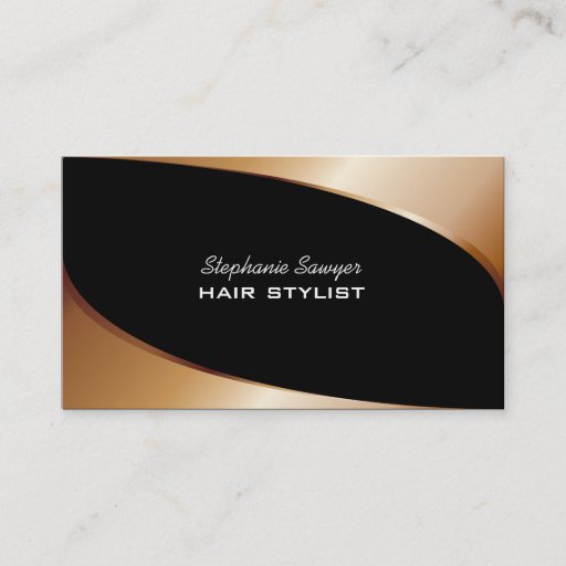 Customizable Hair stylist business cards