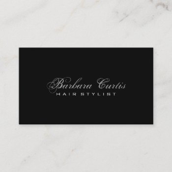 Hair Stylist - Business Cards by Creativefactory at Zazzle
