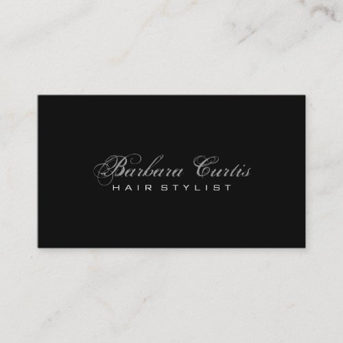 Hair Stylist - Business Cards