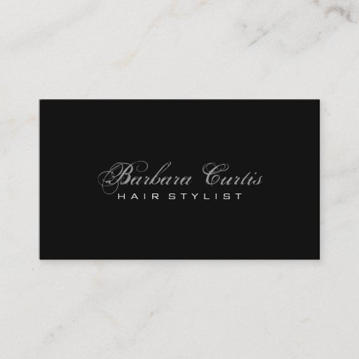 Customizable Hair Stylist - Business Cards