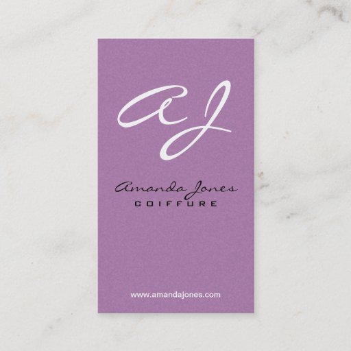 Customizable Hair Stylist - Business Cards