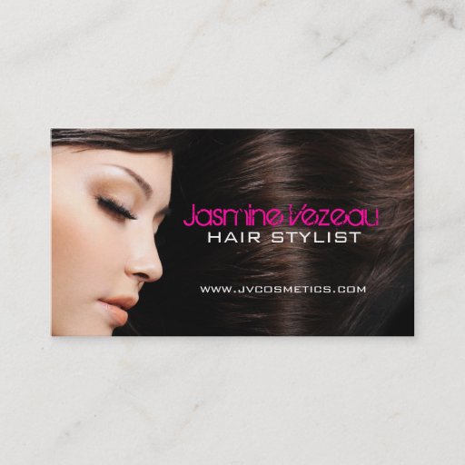Customizable Hair Stylist Business Cards