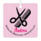 Hair Stylist Ceramic Ornament