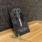 Hair Stylist Chic Scissor Dark Floral Chalkboard