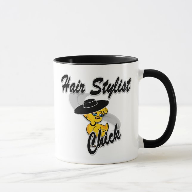 Hair Stylist Chick #4 Mug (Right)