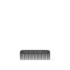 Hair stylist comb modern black hair salon branding