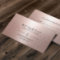 Hair Stylist Elegant Rose Gold Salon Appointment
