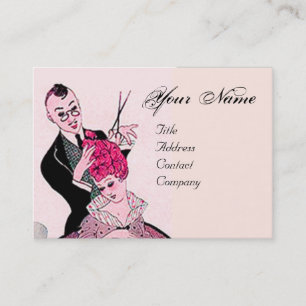 HAIR STYLIST ,FASHION BEAUTY SALON MAKE UP ARTIST BUSINESS CARD