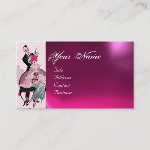 HAIR STYLIST FASHION BEAUTY SALON MAKE UP ARTIST BUSINESS CARD