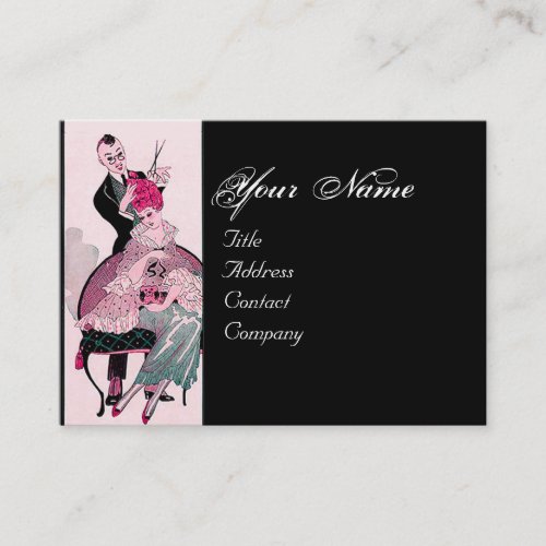 HAIR STYLIST FASHION BEAUTY SALON MAKE UP ARTIST BUSINESS CARD