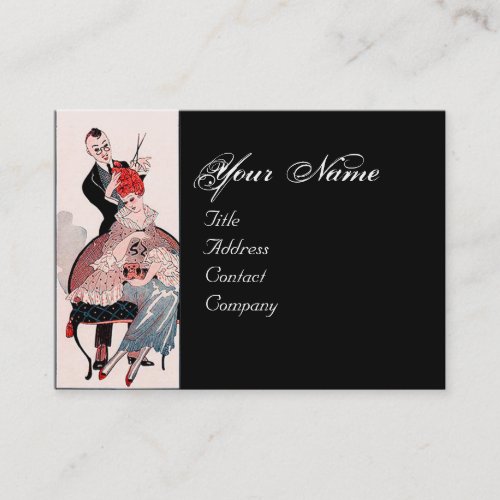 HAIR STYLIST FASHION BEAUTY SALON MAKE UP ARTIST BUSINESS CARD