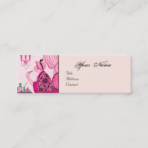 HAIR STYLIST FASHION BEAUTY SALON MAKE UP ARTIST MINI BUSINESS CARD