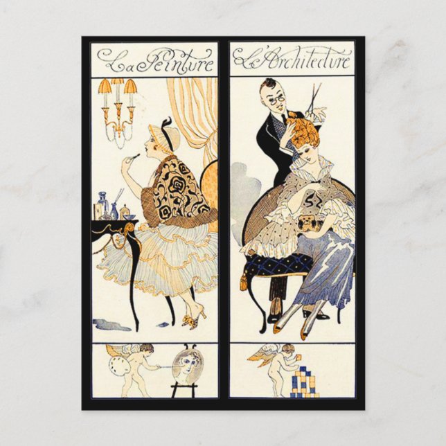 HAIR STYLIST ,FASHION BEAUTY SALON MAKE UP ARTIST POSTCARD (Front)